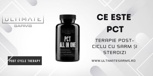 Terapie PCT post-ciclu all-in-one cu SARM și steroizi