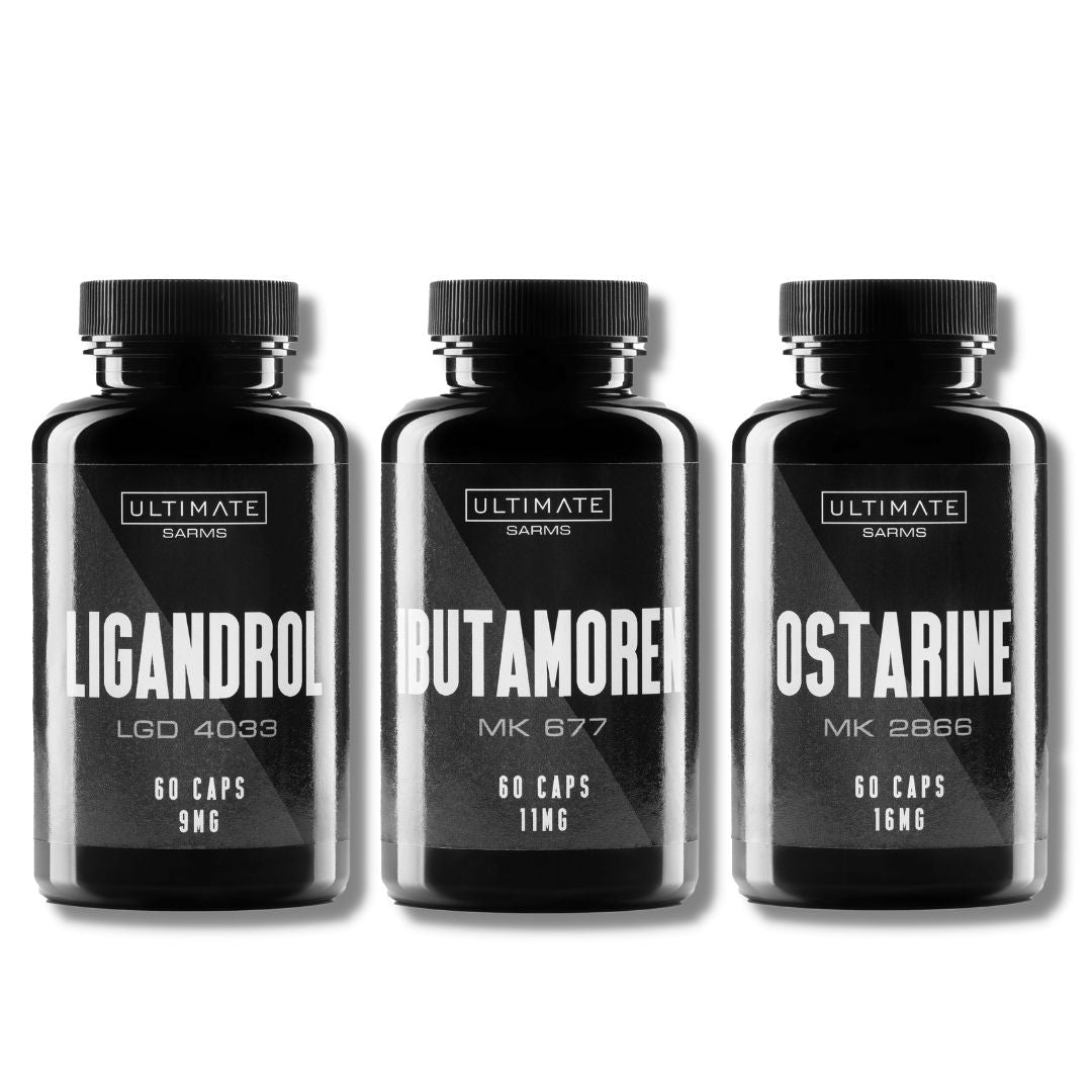 Ligandrol LGD-4033, Ibutamoren mk-677, Ostarine mk-2866 pentru masa musculara