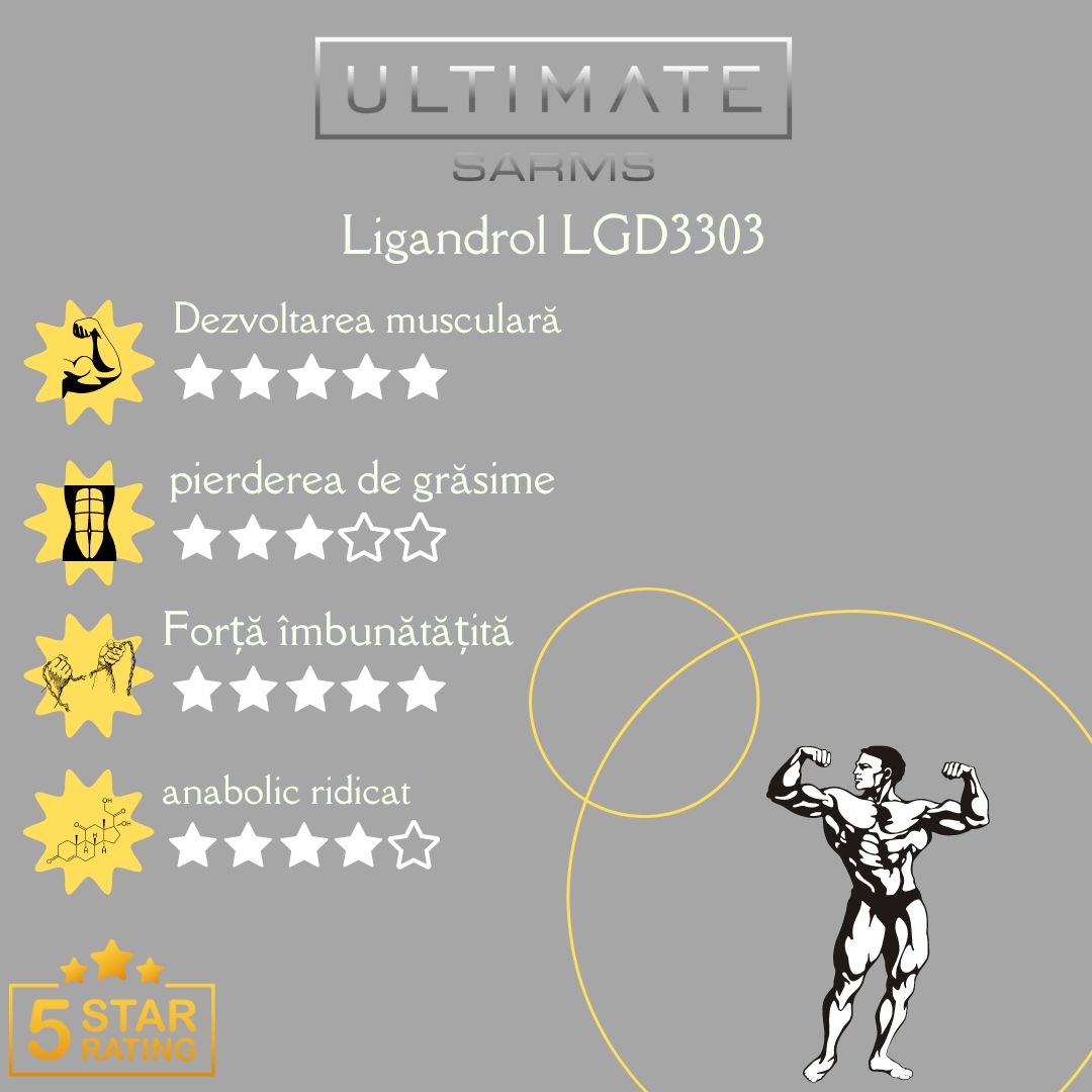 Ligandrol LGD3303 SARM 60 capsule / 9 mg