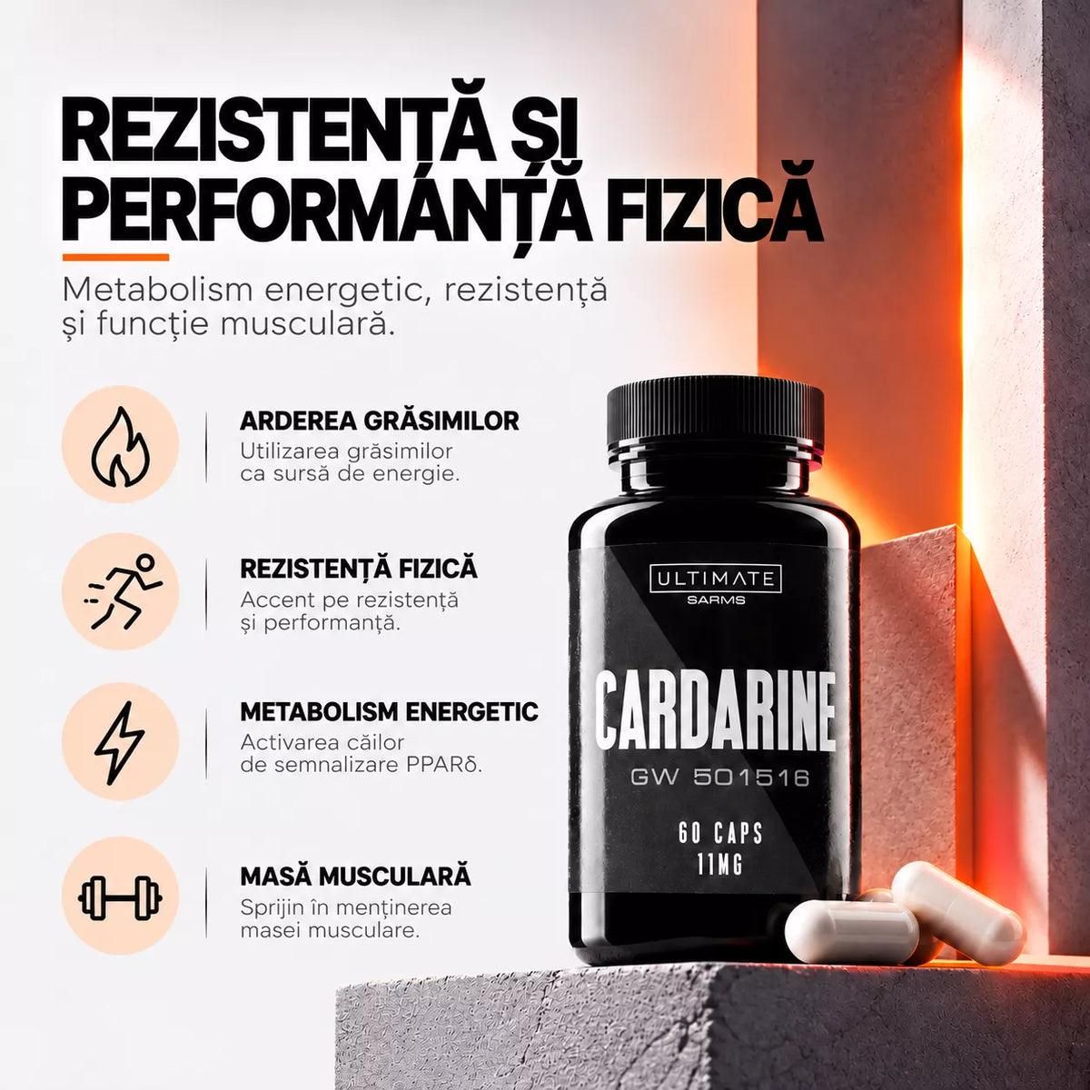 cardarine fitness performance infographic