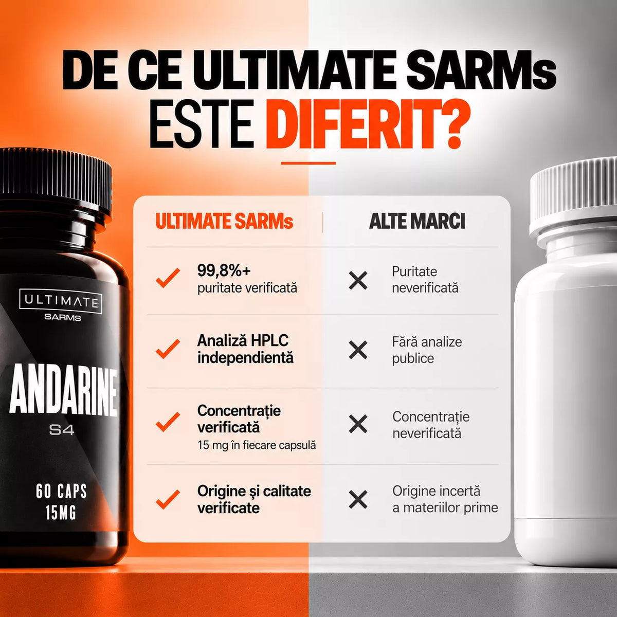 ultimate sarms comparison infographic 